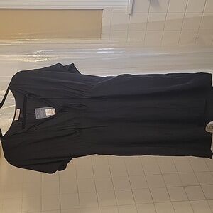 Black Short Sleeve Dress